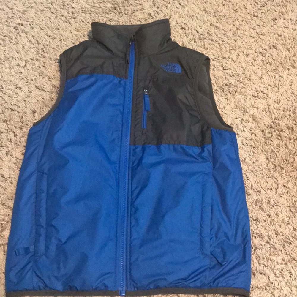 Boys North Face Reversible Vest